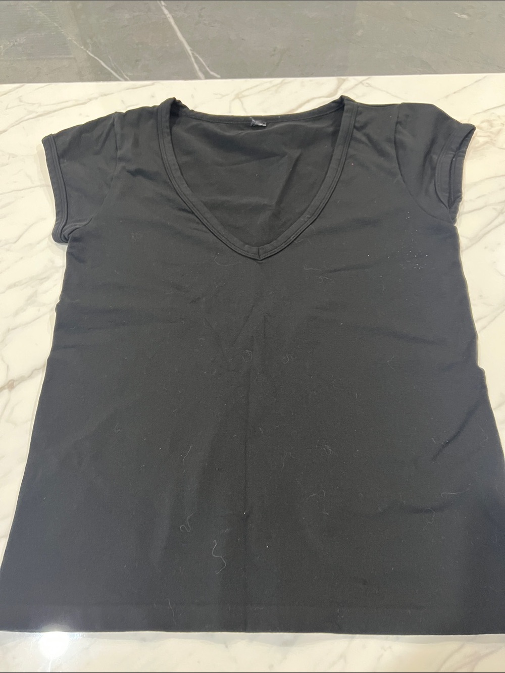 Classic Black V-Neck Women’s Tee